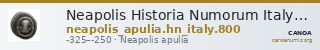 Neapolis Historia Numorum Italy 800 — CANOA