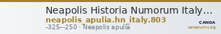 Neapolis Historia Numorum Italy 803 — CANOA