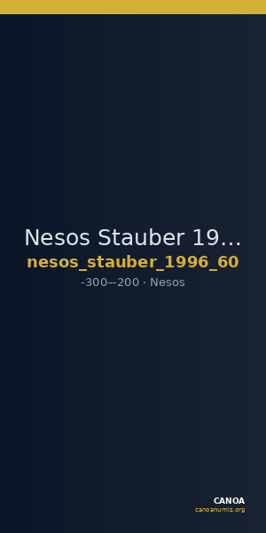 Nesos Stauber 1996 60 — CANOA