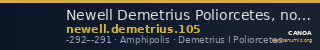 Newell Demetrius Poliorcetes, no. 105 — CANOA
