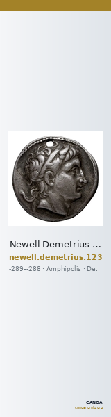 Newell Demetrius Poliorcetes, no. 123 — CANOA