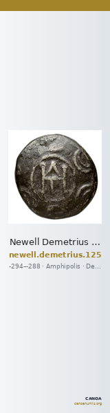 Newell Demetrius Poliorcetes, no. 125 — CANOA