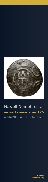 Newell Demetrius Poliorcetes, no. 125 — CANOA