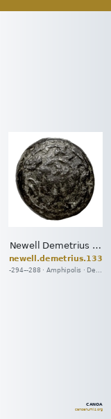 Newell Demetrius Poliorcetes, no. 133 — CANOA