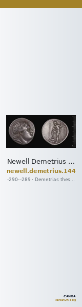 Newell Demetrius Poliorcetes, no. 144 — CANOA
