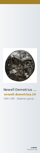 Newell Demetrius Poliorcetes, no. 20 — CANOA