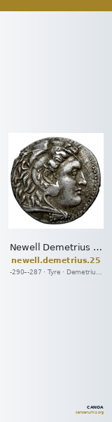Newell Demetrius Poliorcetes, no. 25 — CANOA