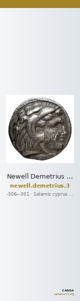 Newell Demetrius Poliorcetes, no. 3 — CANOA