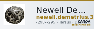 Newell Demetrius Poliorcetes, no. 34 — CANOA