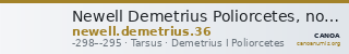 Newell Demetrius Poliorcetes, no. 36 — CANOA