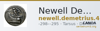 Newell Demetrius Poliorcetes, no. 43 — CANOA