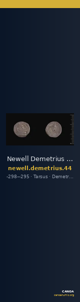 Newell Demetrius Poliorcetes, no. 44 — CANOA