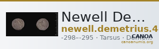 Newell Demetrius Poliorcetes, no. 44 — CANOA