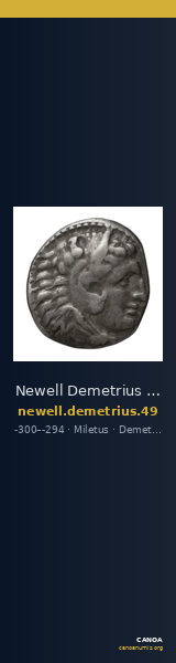 Newell Demetrius Poliorcetes, no. 49 — CANOA