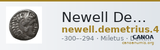 Newell Demetrius Poliorcetes, no. 49 — CANOA