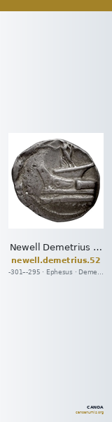 Newell Demetrius Poliorcetes, no. 52 — CANOA