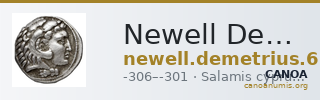 Newell Demetrius Poliorcetes, no. 6 — CANOA