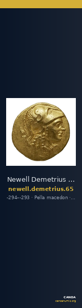 Newell Demetrius Poliorcetes, no. 65 — CANOA