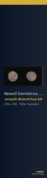 Newell Demetrius Poliorcetes, no. 68 — CANOA