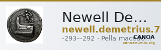 Newell Demetrius Poliorcetes, no. 72 — CANOA