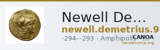 Newell Demetrius Poliorcetes, no. 93 — CANOA