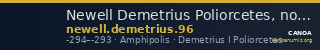 Newell Demetrius Poliorcetes, no. 96 — CANOA