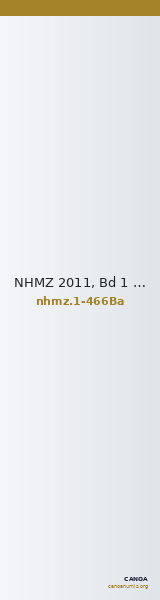 NHMZ 2011, Bd 1 1-466Ba — CANOA