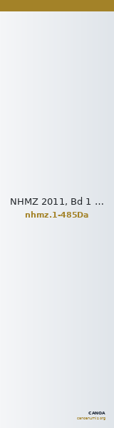 NHMZ 2011, Bd 1 1-485Da — CANOA