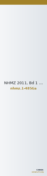 NHMZ 2011, Bd 1 1-485Ga — CANOA