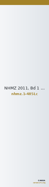 NHMZ 2011, Bd 1 1-485Lc — CANOA