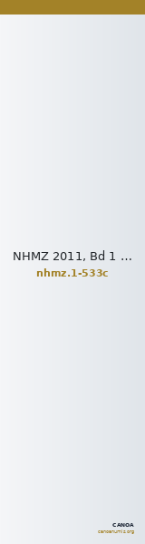 NHMZ 2011, Bd 1 1-533c — CANOA