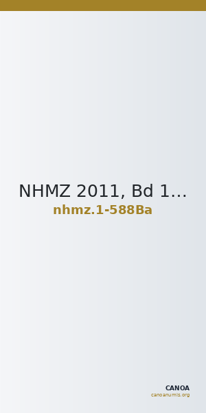 NHMZ 2011, Bd 1 1-588Ba — CANOA