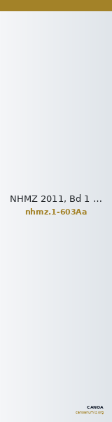 NHMZ 2011, Bd 1 1-603Aa — CANOA