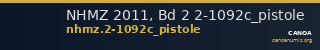 NHMZ 2011, Bd 2 2-1092c_pistole — CANOA