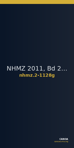 NHMZ 2011, Bd 2 2-1128g — CANOA