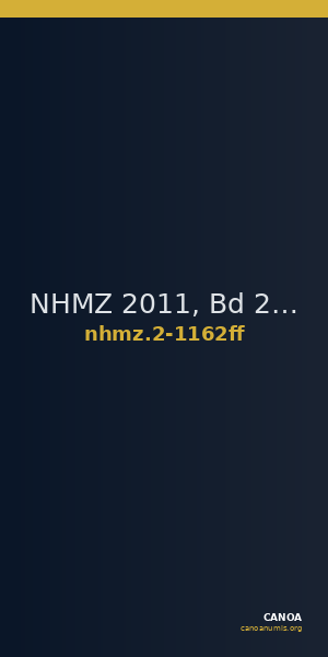 NHMZ 2011, Bd 2 2-1162ff — CANOA