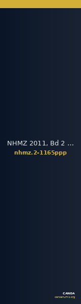 NHMZ 2011, Bd 2 2-1165ppp — CANOA