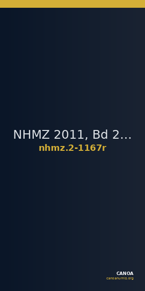 NHMZ 2011, Bd 2 2-1167r — CANOA