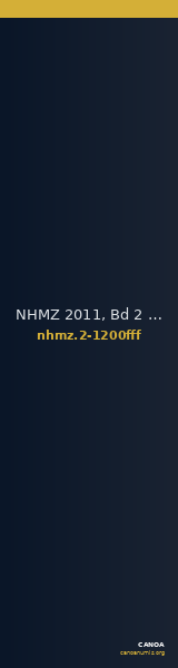 NHMZ 2011, Bd 2 2-1200fff — CANOA