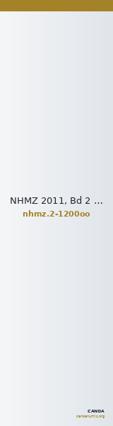 NHMZ 2011, Bd 2 2-1200oo — CANOA
