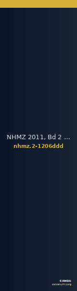 NHMZ 2011, Bd 2 2-1206ddd — CANOA