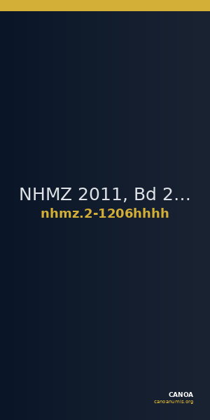 NHMZ 2011, Bd 2 2-1206hhhh — CANOA
