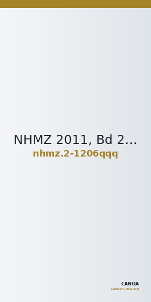NHMZ 2011, Bd 2 2-1206qqq — CANOA