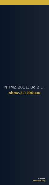 NHMZ 2011, Bd 2 2-1206uuu — CANOA