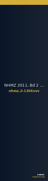 NHMZ 2011, Bd 2 2-1206vvv — CANOA