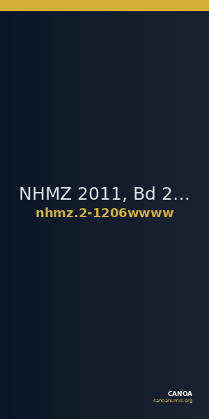 NHMZ 2011, Bd 2 2-1206wwww — CANOA
