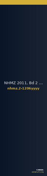 NHMZ 2011, Bd 2 2-1206yyyy — CANOA