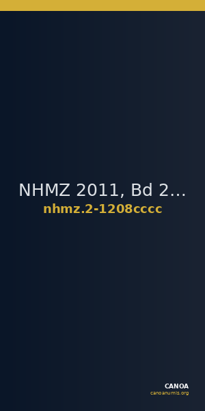NHMZ 2011, Bd 2 2-1208cccc — CANOA