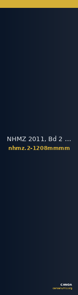 NHMZ 2011, Bd 2 2-1208mmmm — CANOA