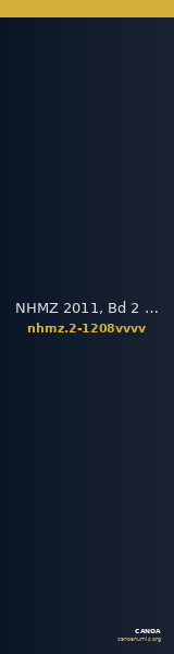 NHMZ 2011, Bd 2 2-1208vvvv — CANOA